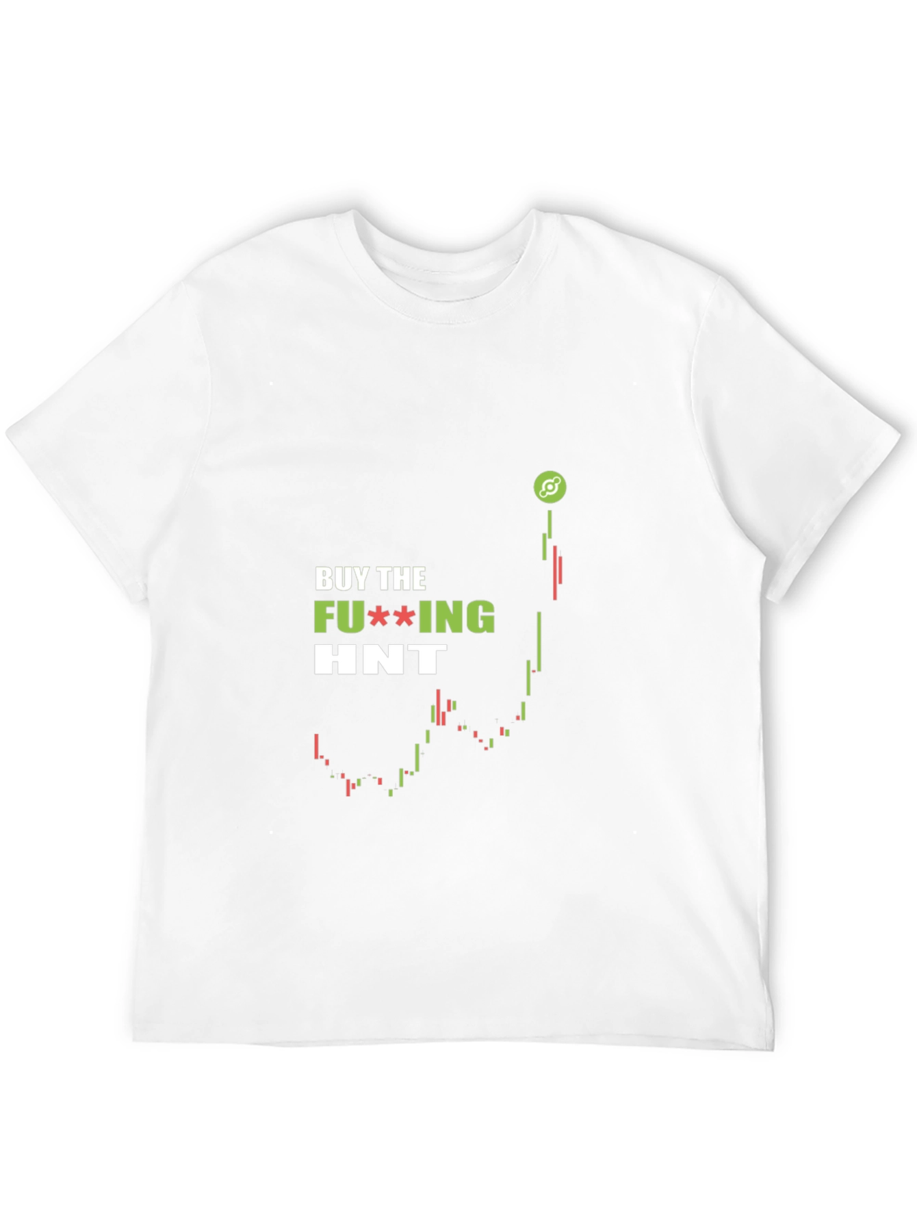 Buy the HNT Cryptocurrency Chart T-Shirt