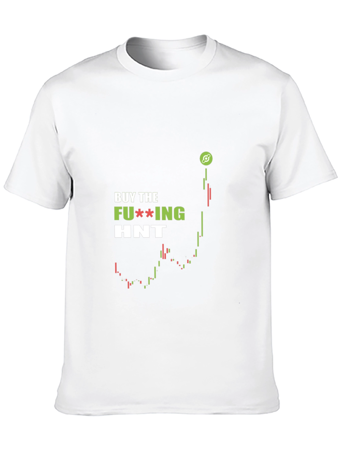 Buy the HNT Cryptocurrency Chart T-Shirt