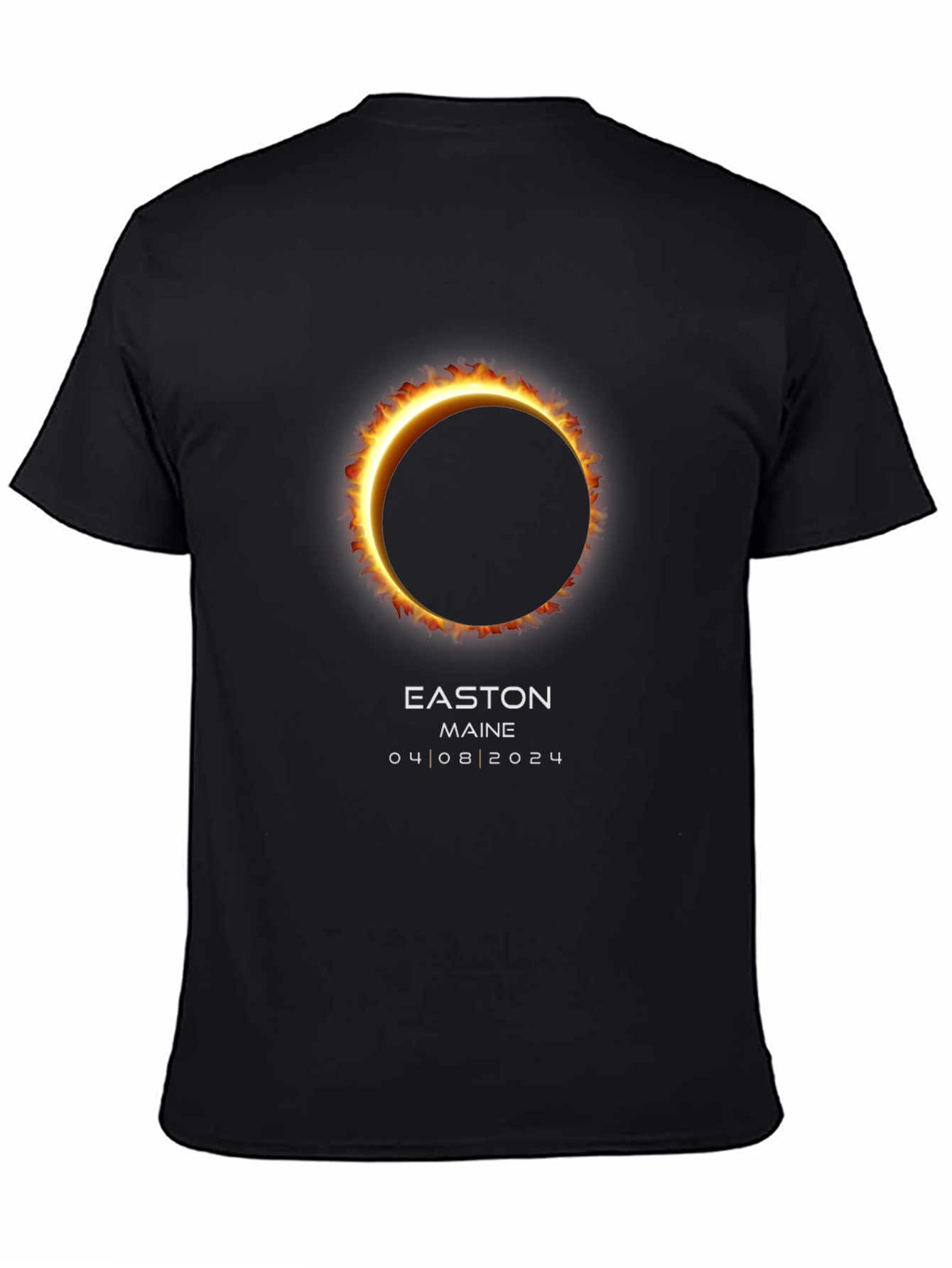 Easton Maine Eclipse T-Shirt April 8 2024
