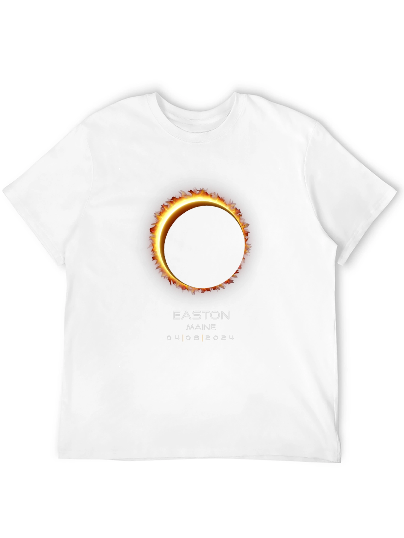 Easton Maine Eclipse T-Shirt April 8 2024