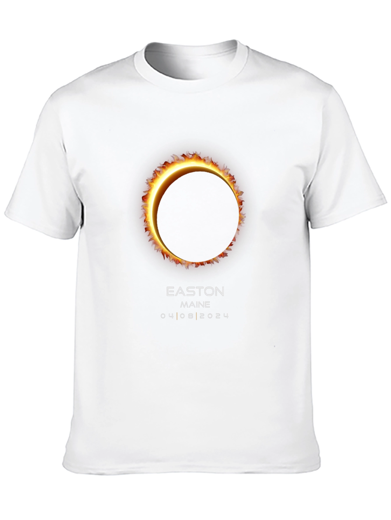 Easton Maine Eclipse T-Shirt April 8 2024