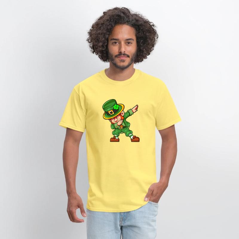 Dabbing Leprechaun St Patric Day Irish Saint