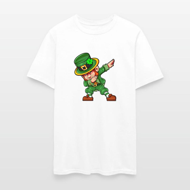 Dabbing Leprechaun St Patric Day Irish Saint