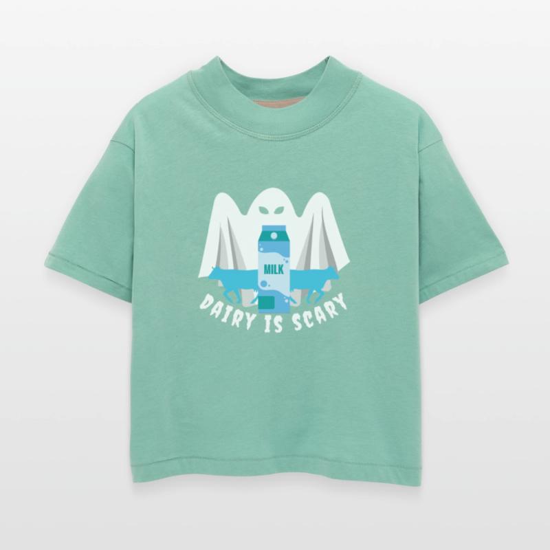 Dairy is Scary Go Vegan Plant Based Friends