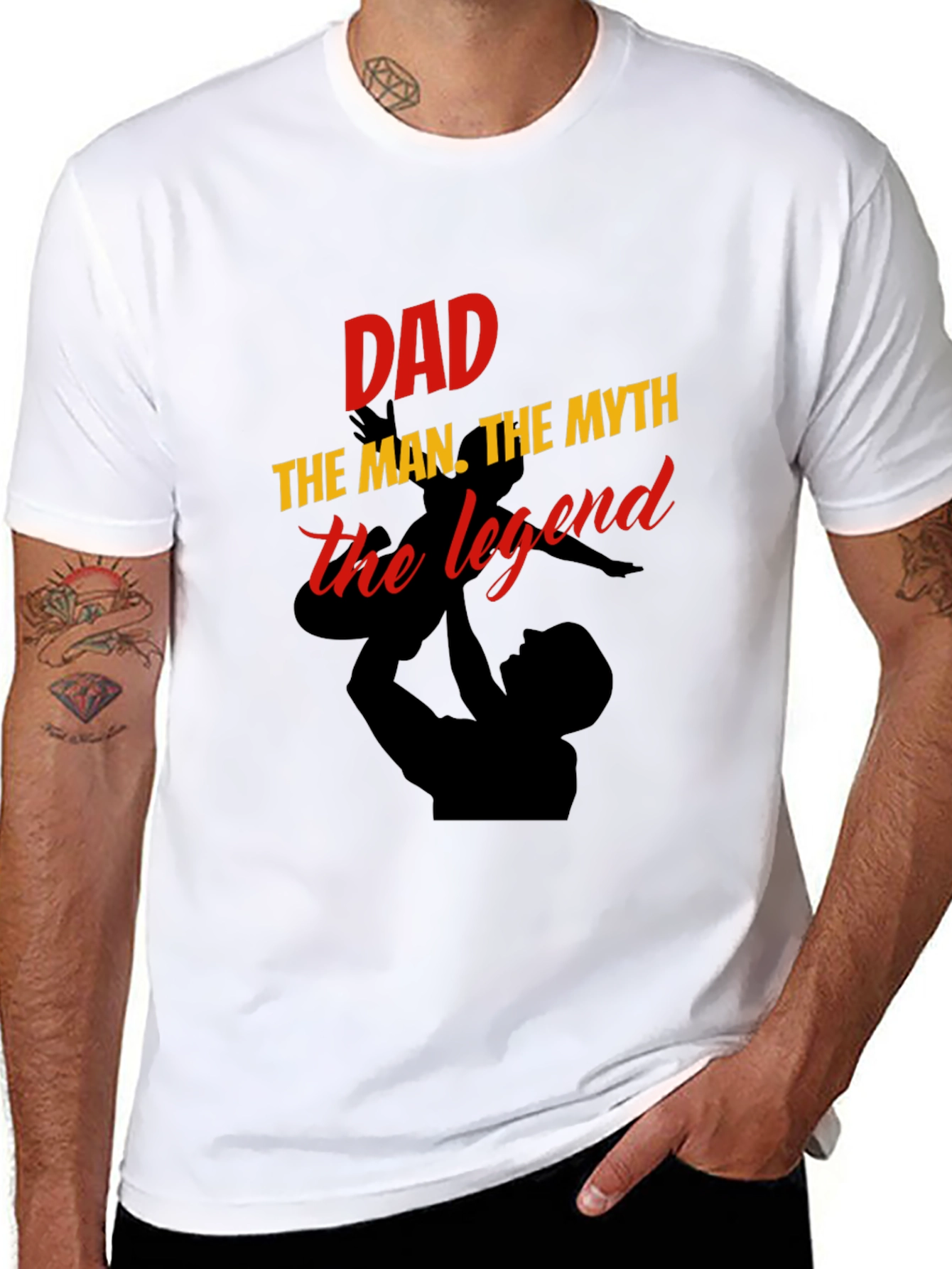 Dad The Man The Myth The Legend T-Shirt