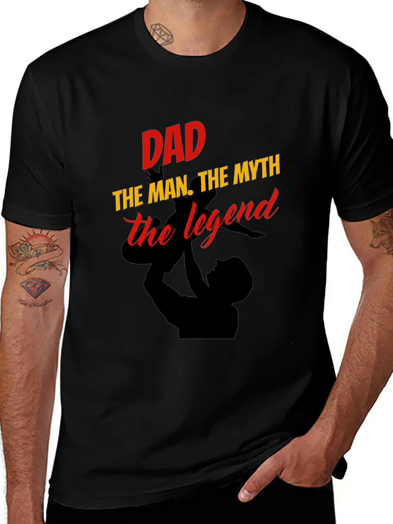 Dad The Man The Myth The Legend T-Shirt