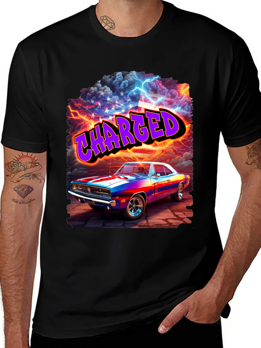Charged Classic Car Graphic T-Shirt