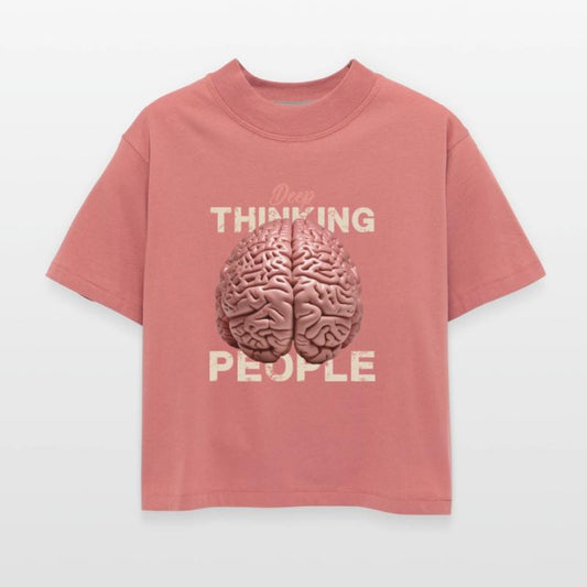 Deep Thinking People Large T-Shirt