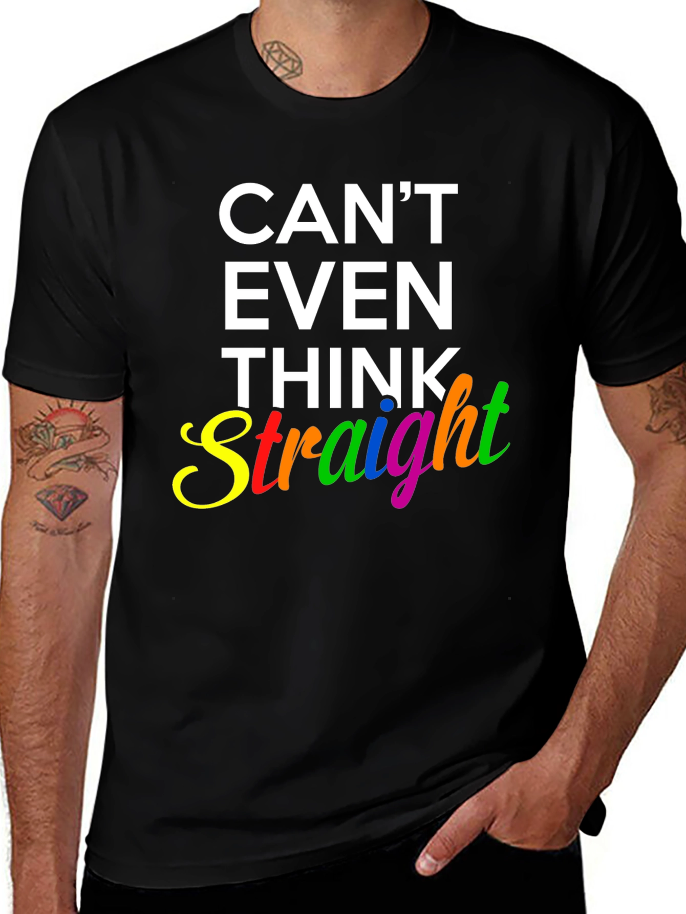 Cant Even Think Straight Graphic T-Shirt