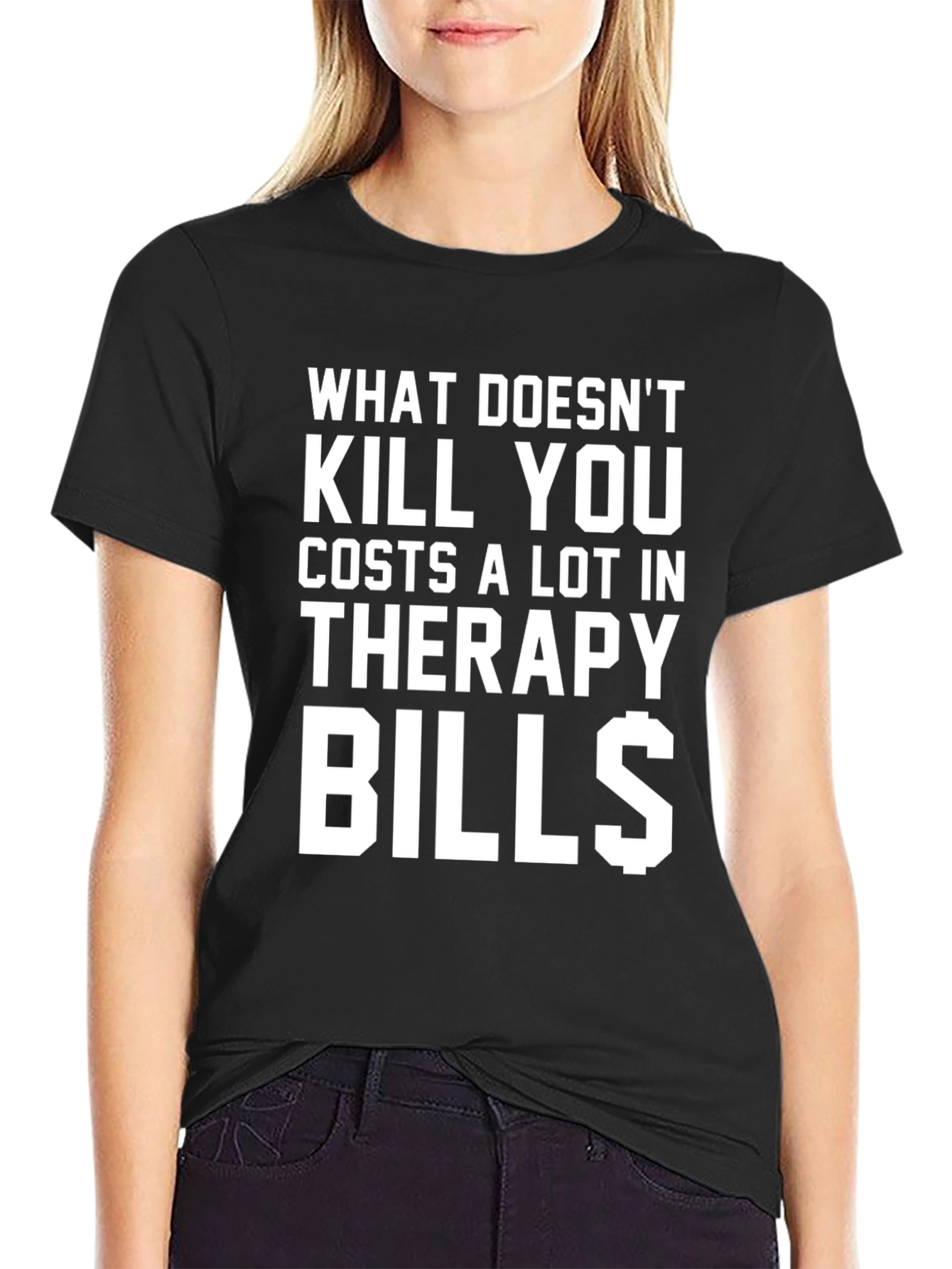 Therapy Bills T-Shirt - Funny Graphic Tee