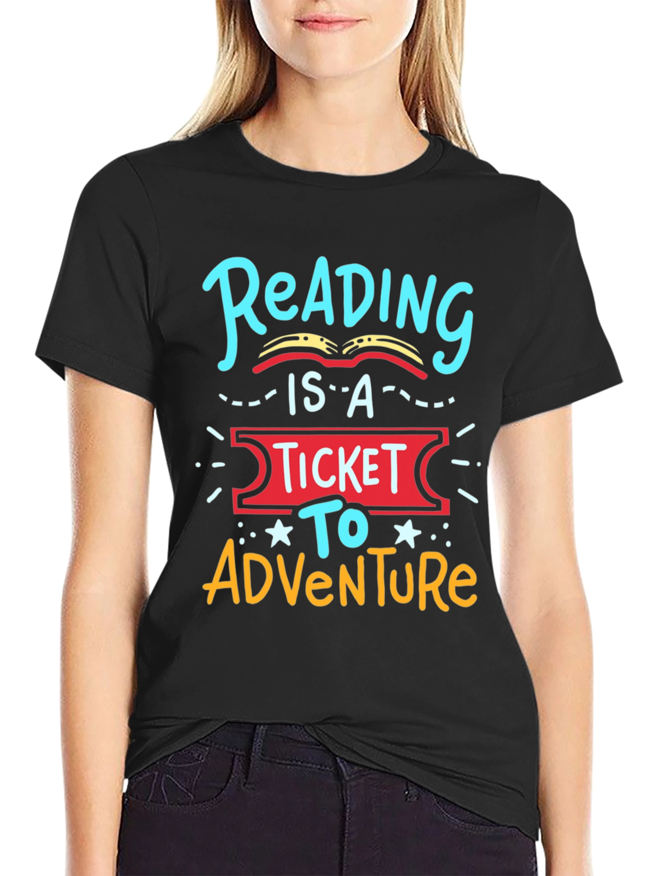 Reading is a Ticket to Adventure T-Shirt