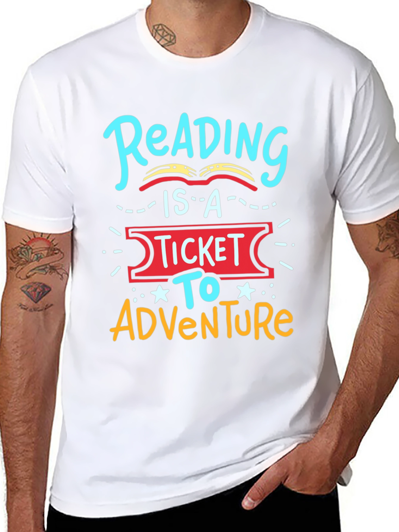 Reading is a Ticket to Adventure T-Shirt