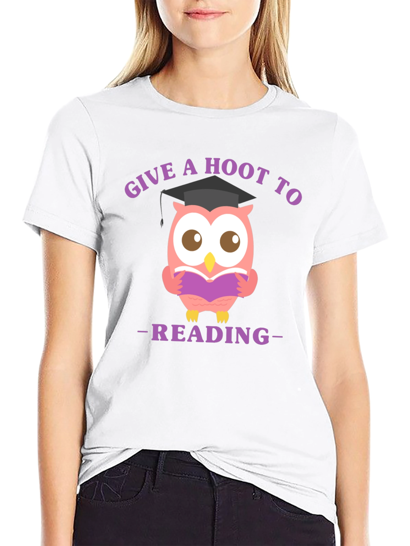 Give A Hoot To Reading T-Shirt