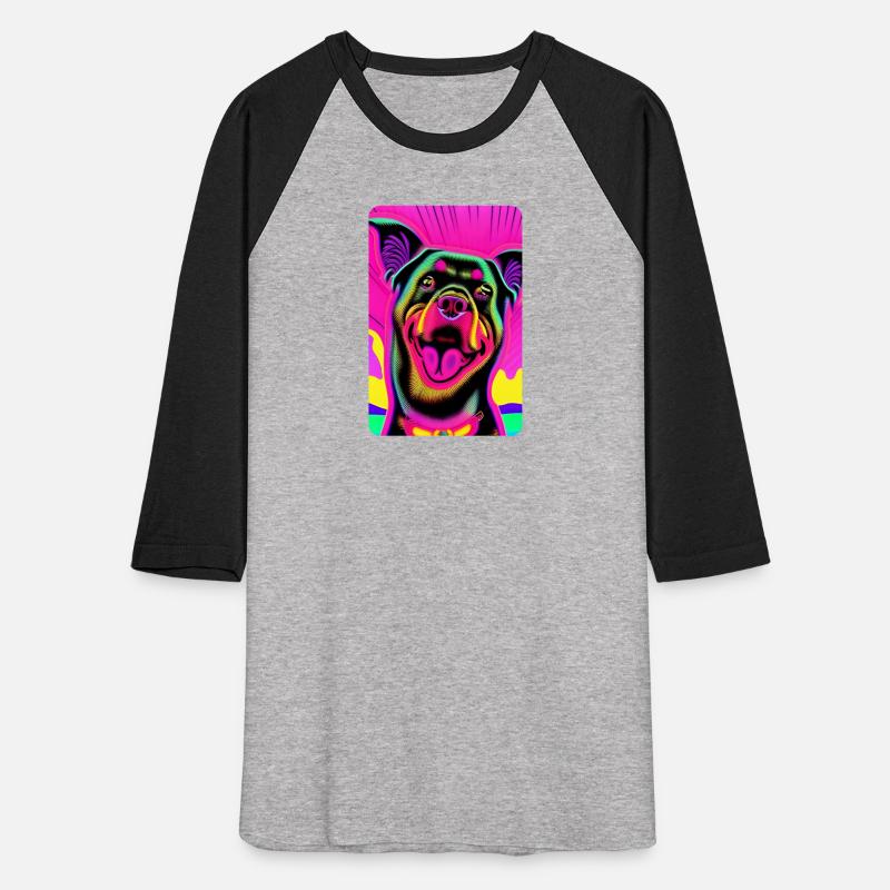 digital art pet dog rottweiler