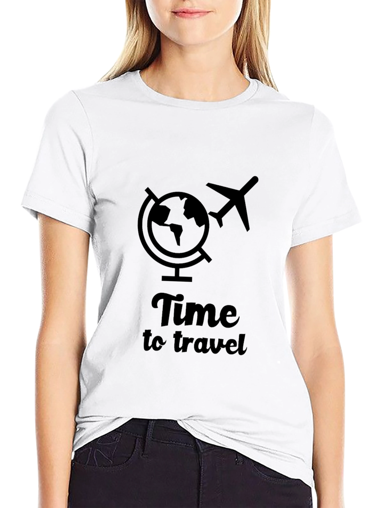 Time to Travel Graphic Tee - Adventure Awaits!