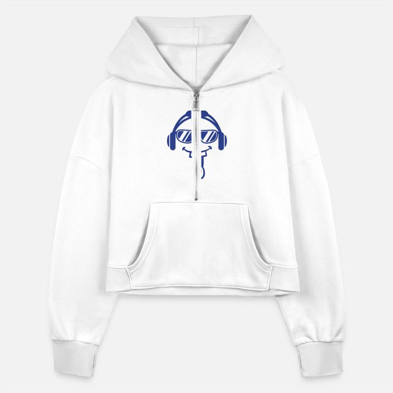 DJ Face Laughing Happy Head Sunglasses Music Party