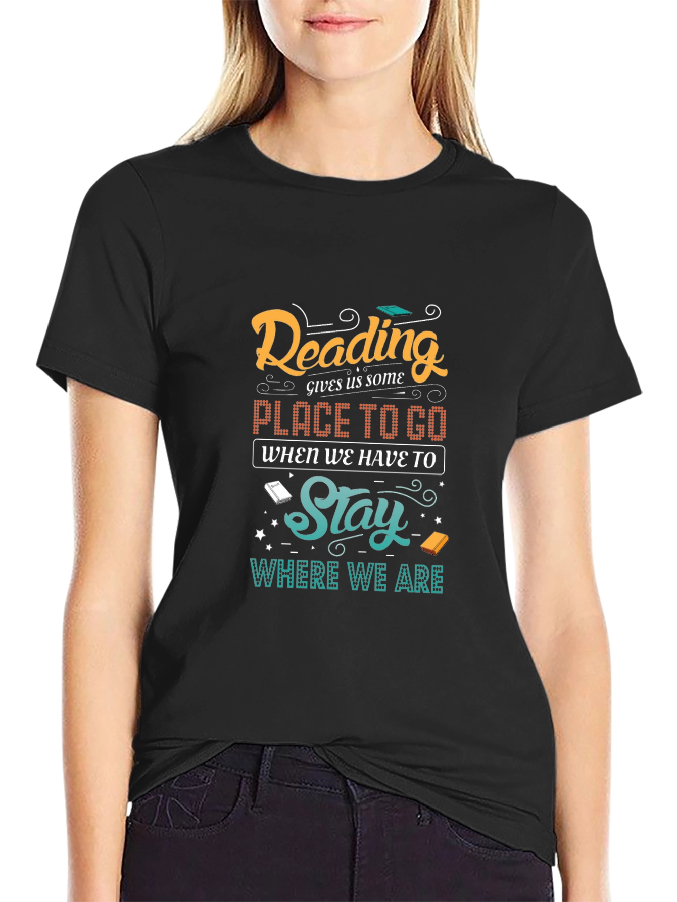 Reading Quote T-Shirt Book Lover Tee