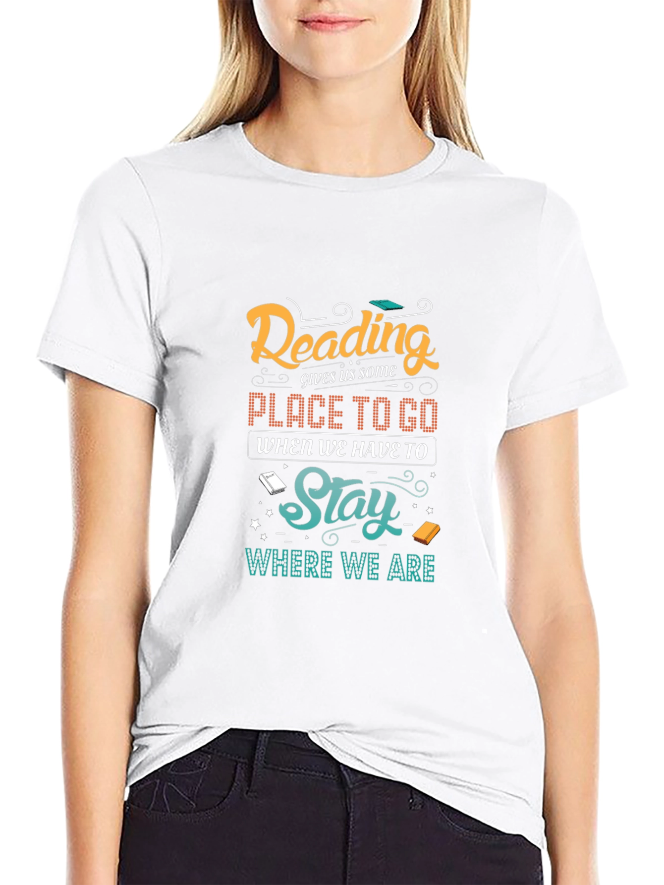 Reading Quote T-Shirt Book Lover Tee