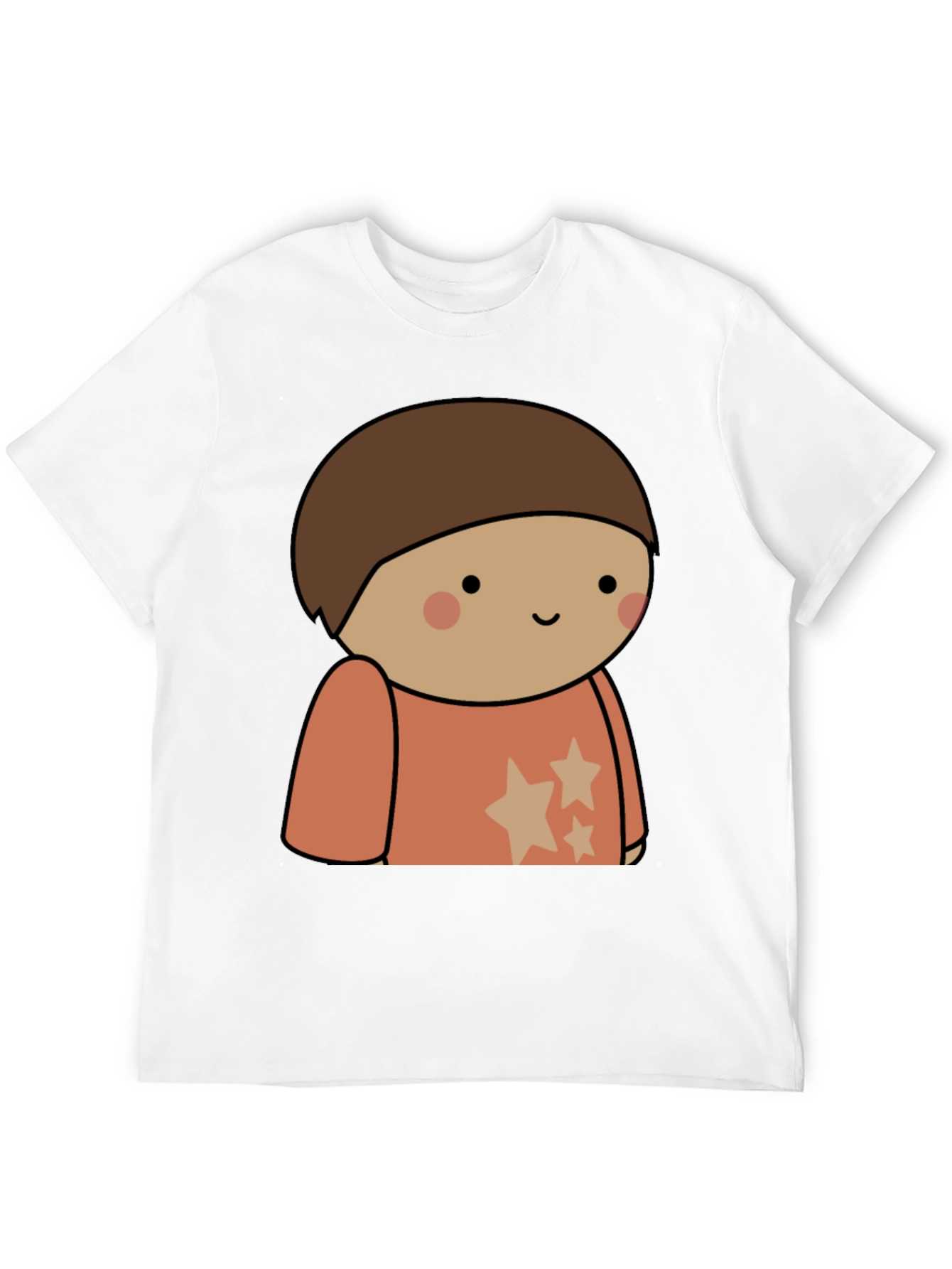 Cartoon Character Tee - Soft Cotton Blend