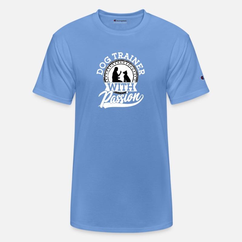 Dog Trainer With Passion Training Job Saying