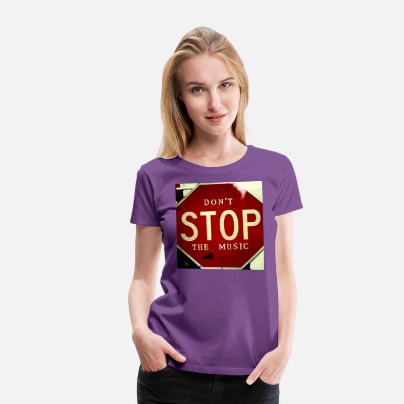 Don't Stop The Music (stop sign)