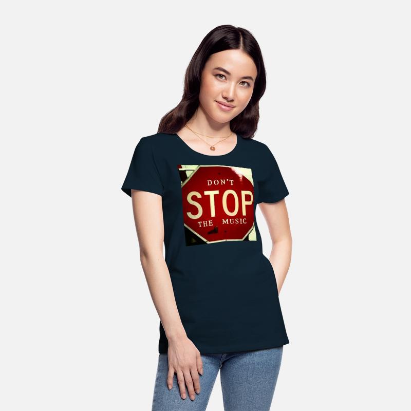 Don't Stop The Music (stop sign)