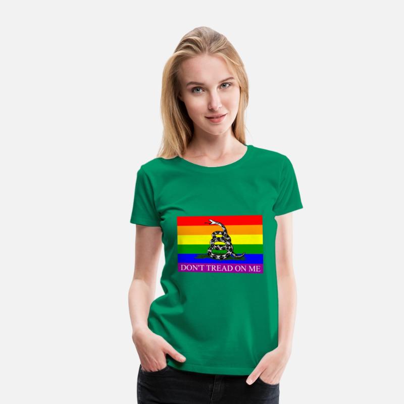 Don’t Tread On Me Pride Rainbow LGBT Snake