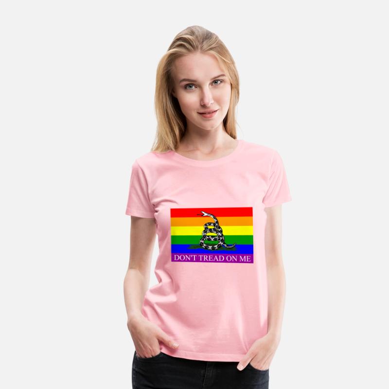 Don’t Tread On Me Pride Rainbow LGBT Snake