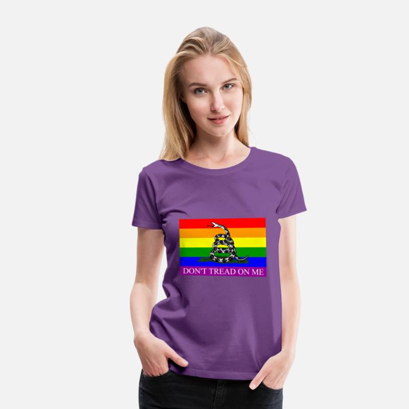 Don’t Tread On Me Pride Rainbow LGBT Snake