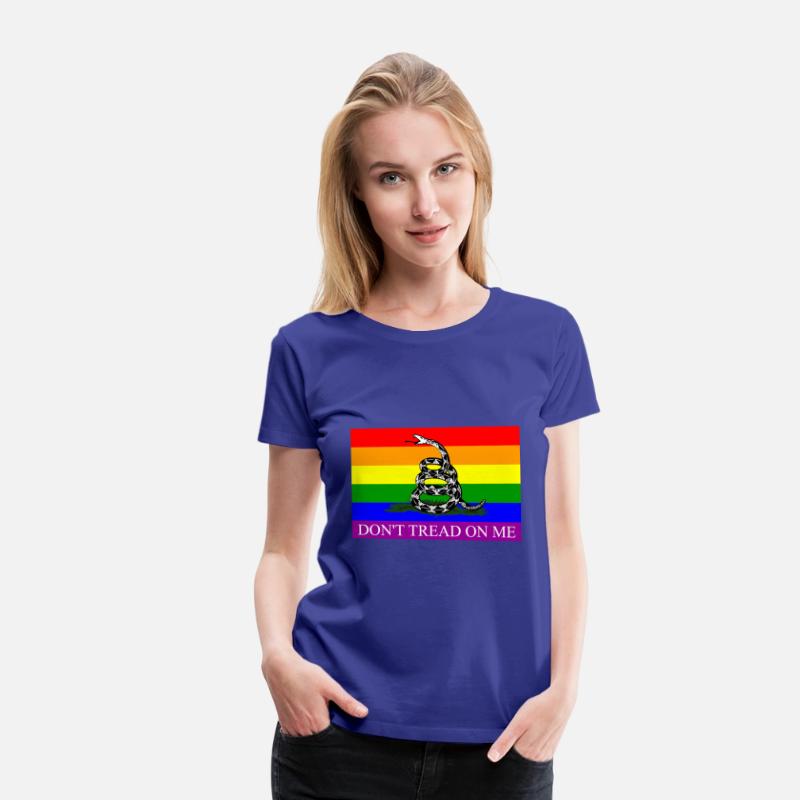 Don’t Tread On Me Pride Rainbow LGBT Snake