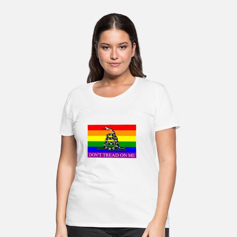 Don’t Tread On Me Pride Rainbow LGBT Snake