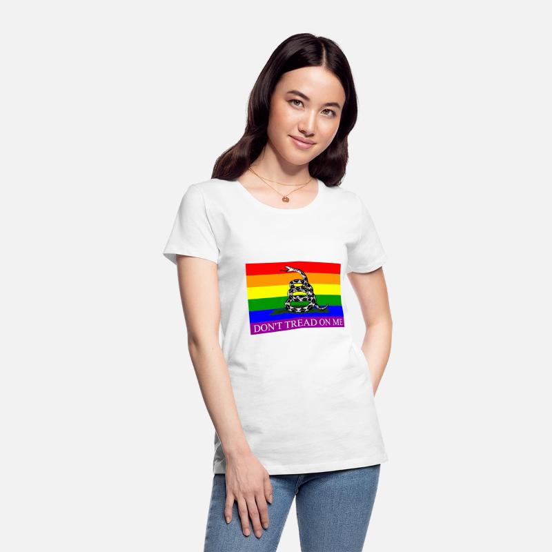 Don’t Tread On Me Pride Rainbow LGBT Snake