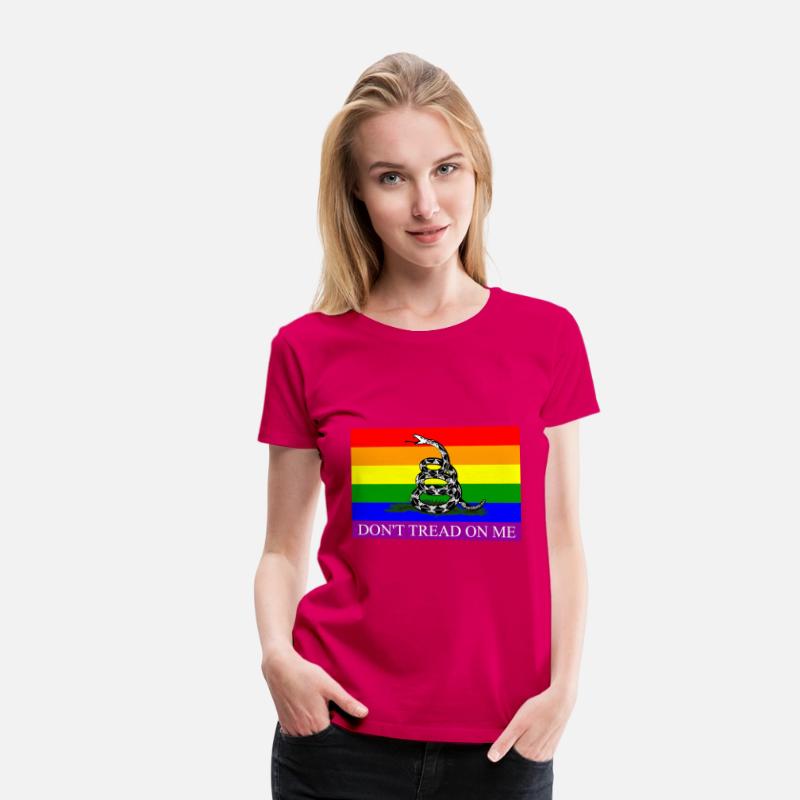 Don’t Tread On Me Pride Rainbow LGBT Snake