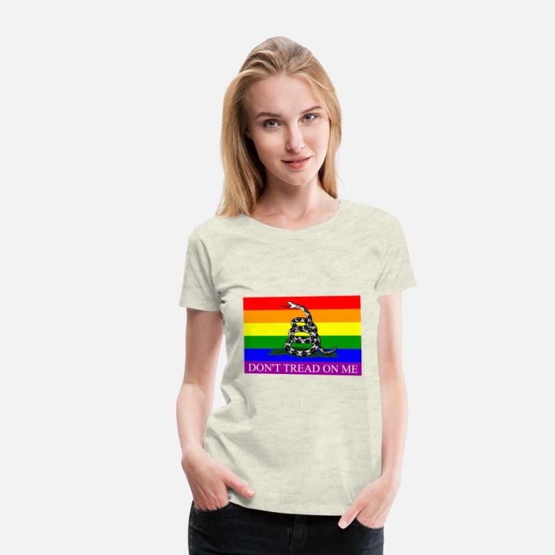Don’t Tread On Me Pride Rainbow LGBT Snake