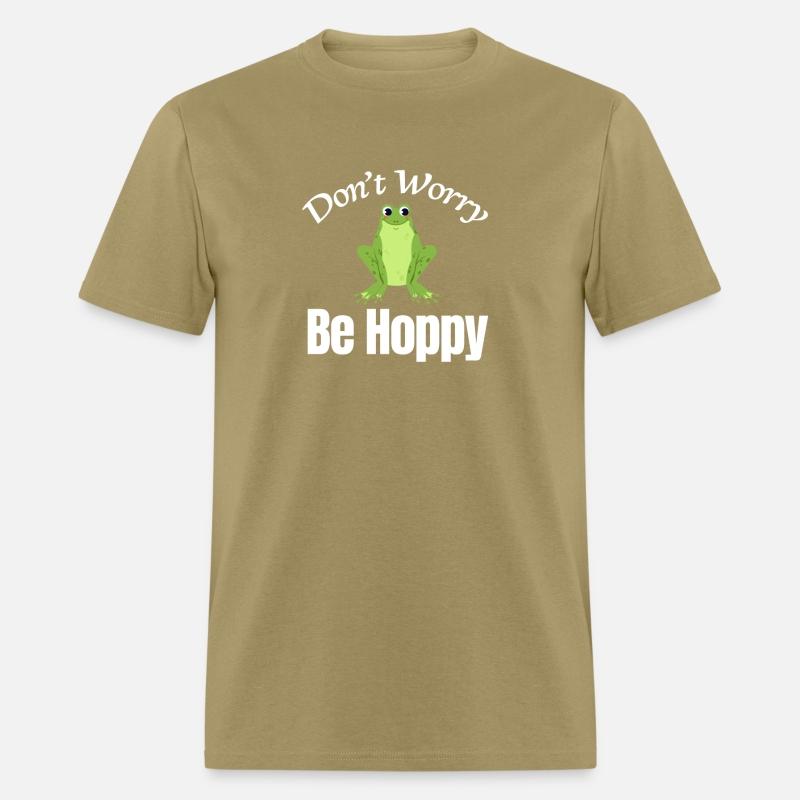 Don't Worry Be Hoppy Funny Frog Lover Axolotl