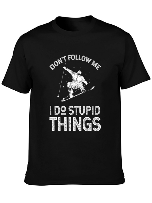 Dont Follow Me Ski T-Shirt