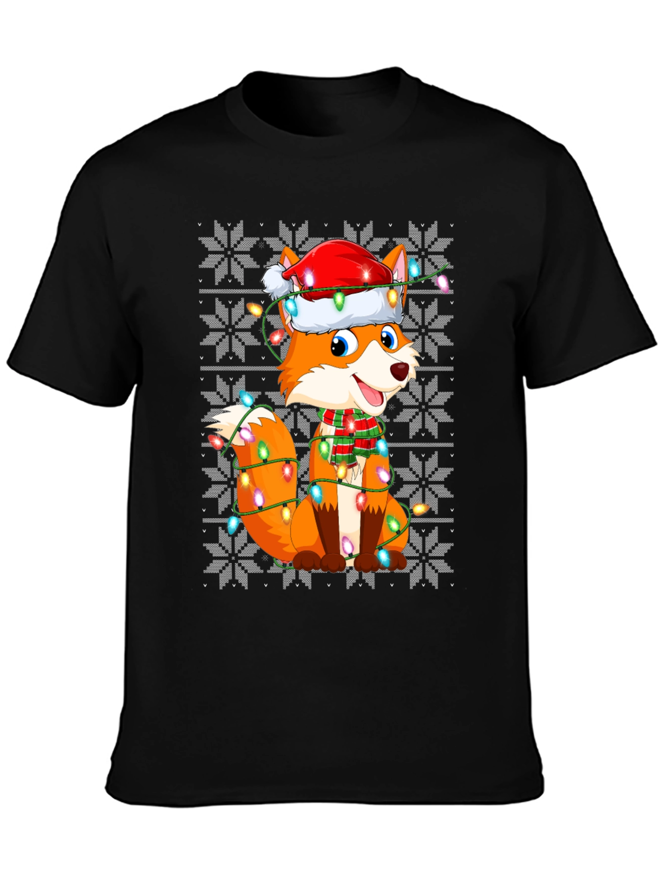 Festive Fox Christmas T-Shirt