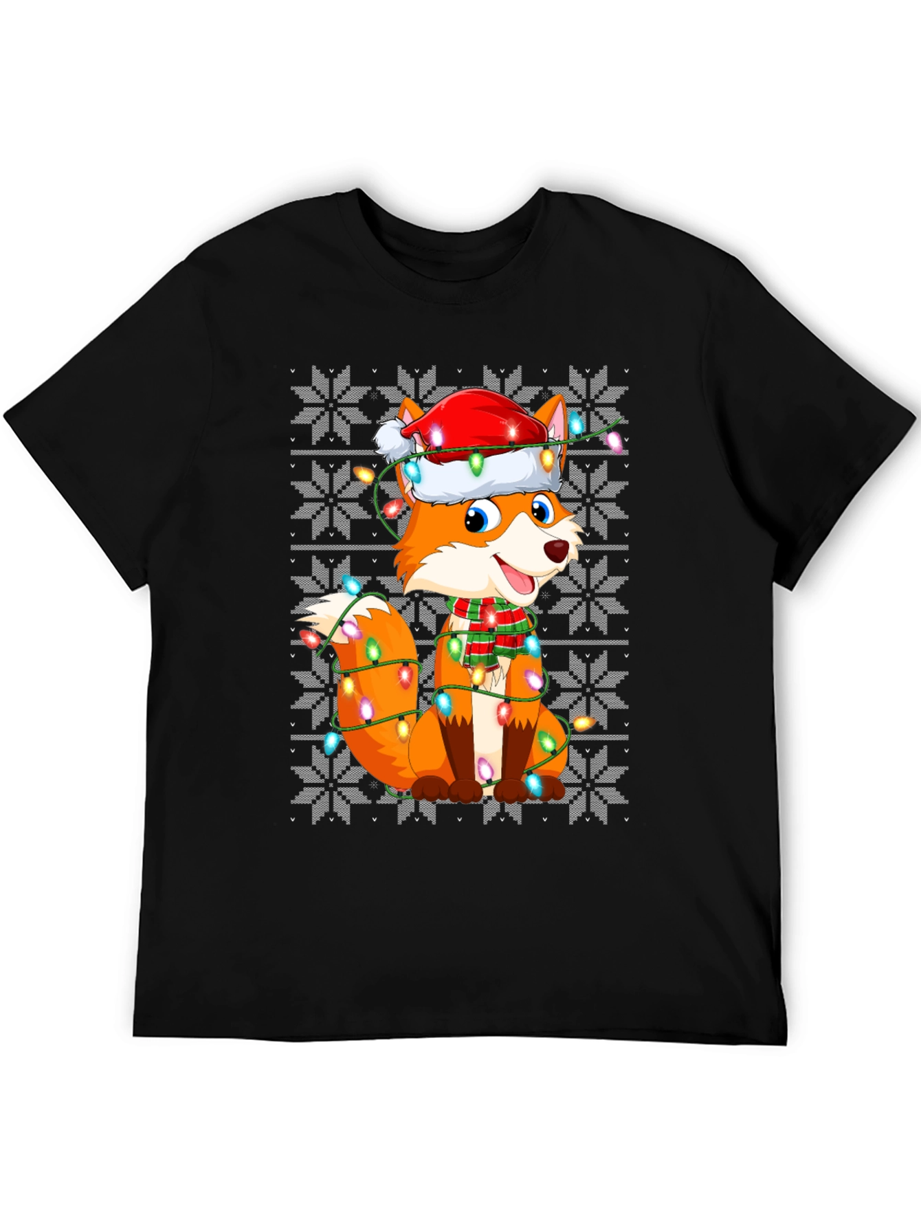 Festive Fox Christmas T-Shirt