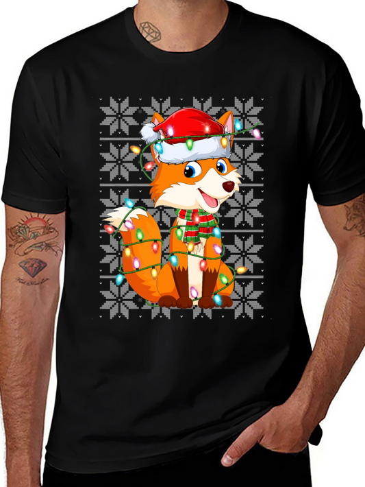 Festive Fox Christmas T-Shirt