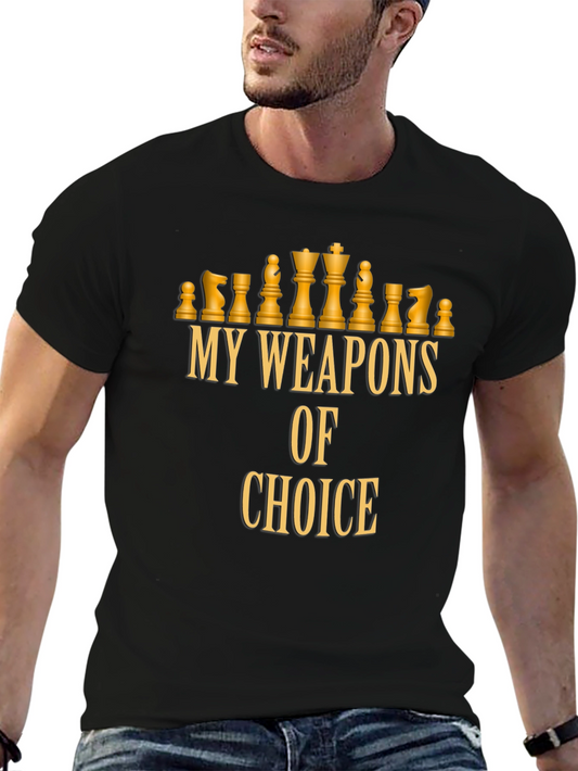 Chess My Weapons of Choice T-Shirt
