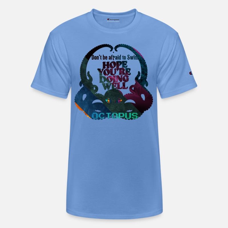 Drak Gray Modern Octopus Hoodie