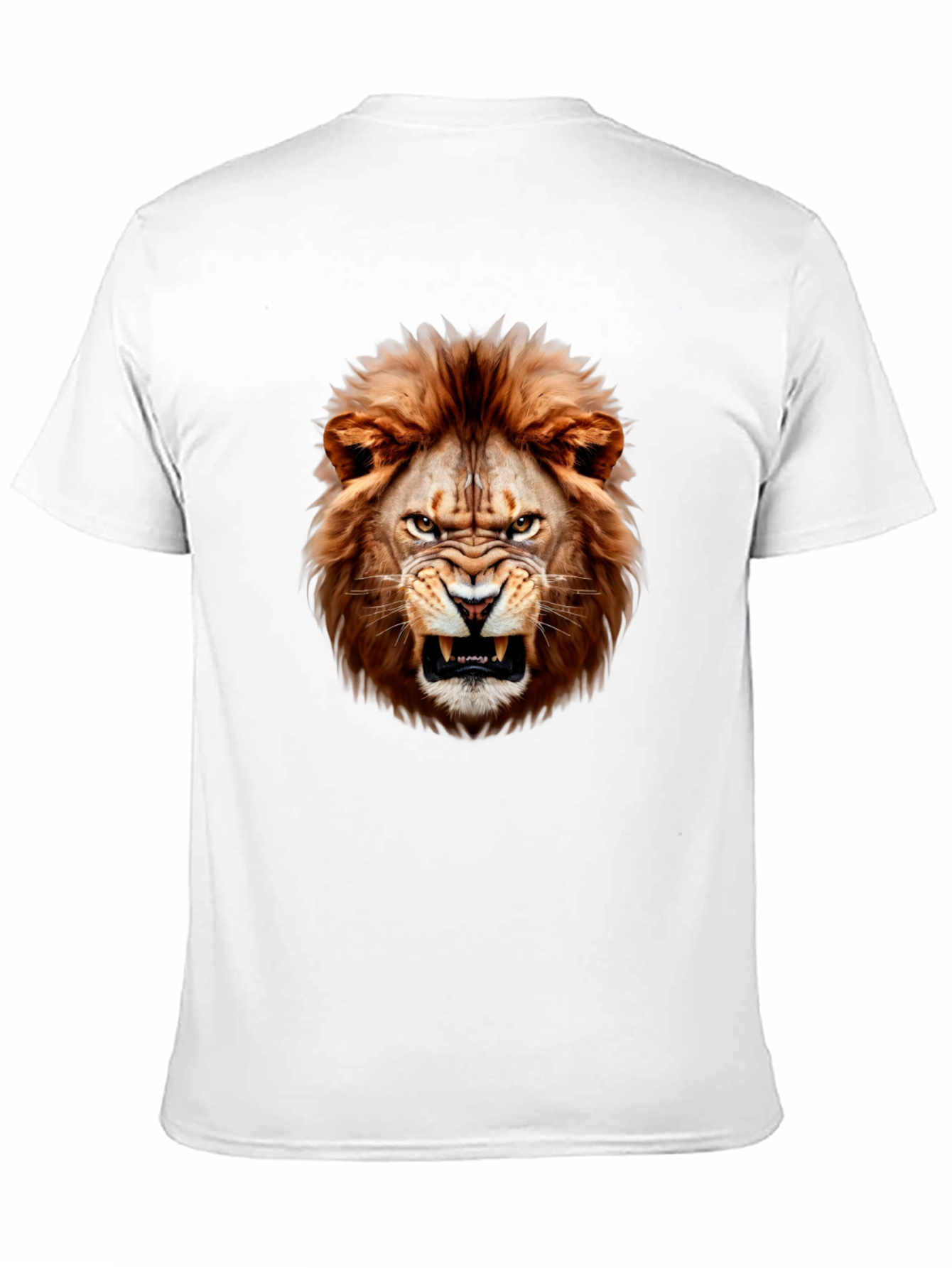 Roaring Lion Graphic T-Shirt - Bold Animal Print