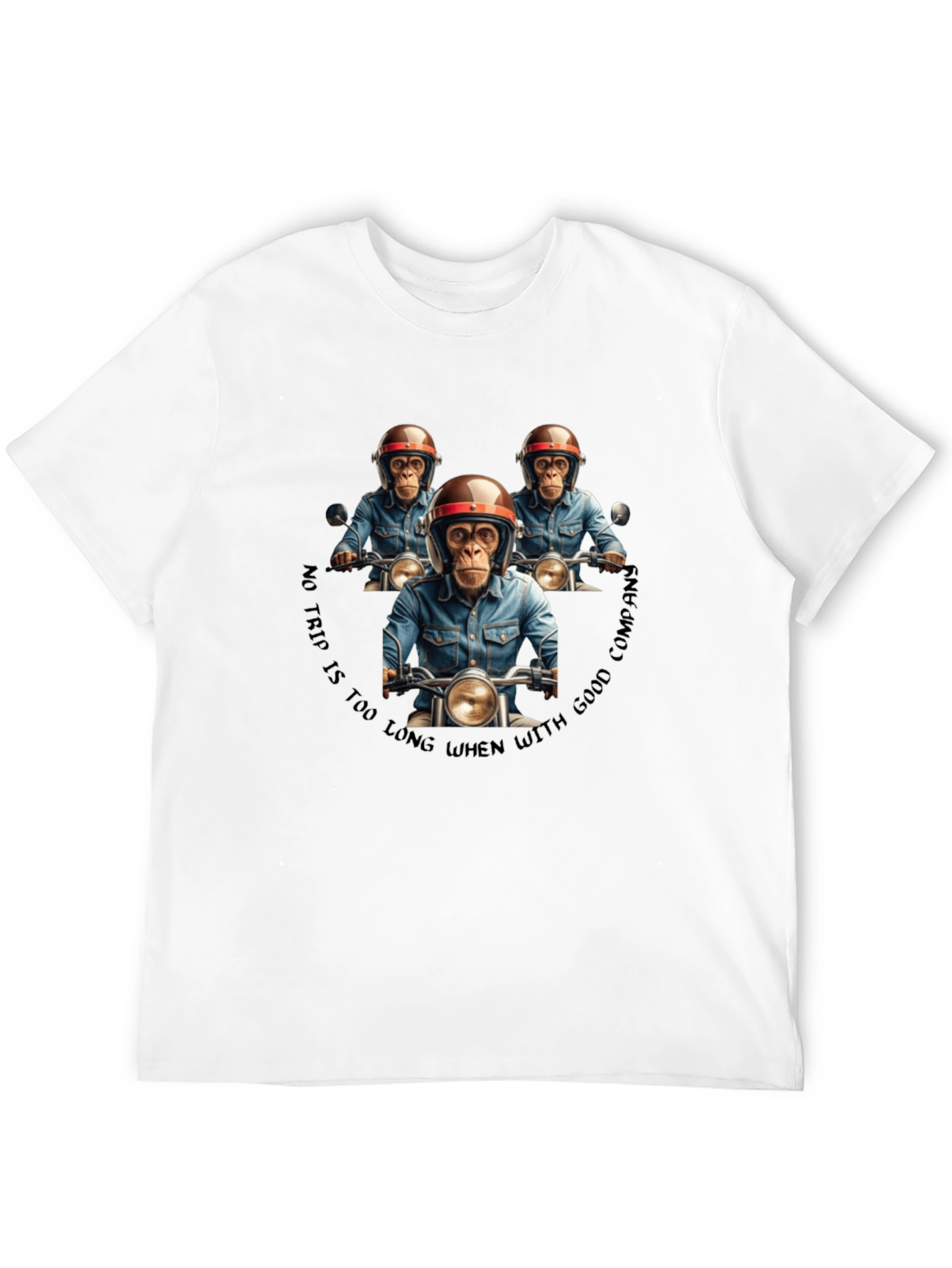 Monkey Motorcycle Club Graphic T-Shirt