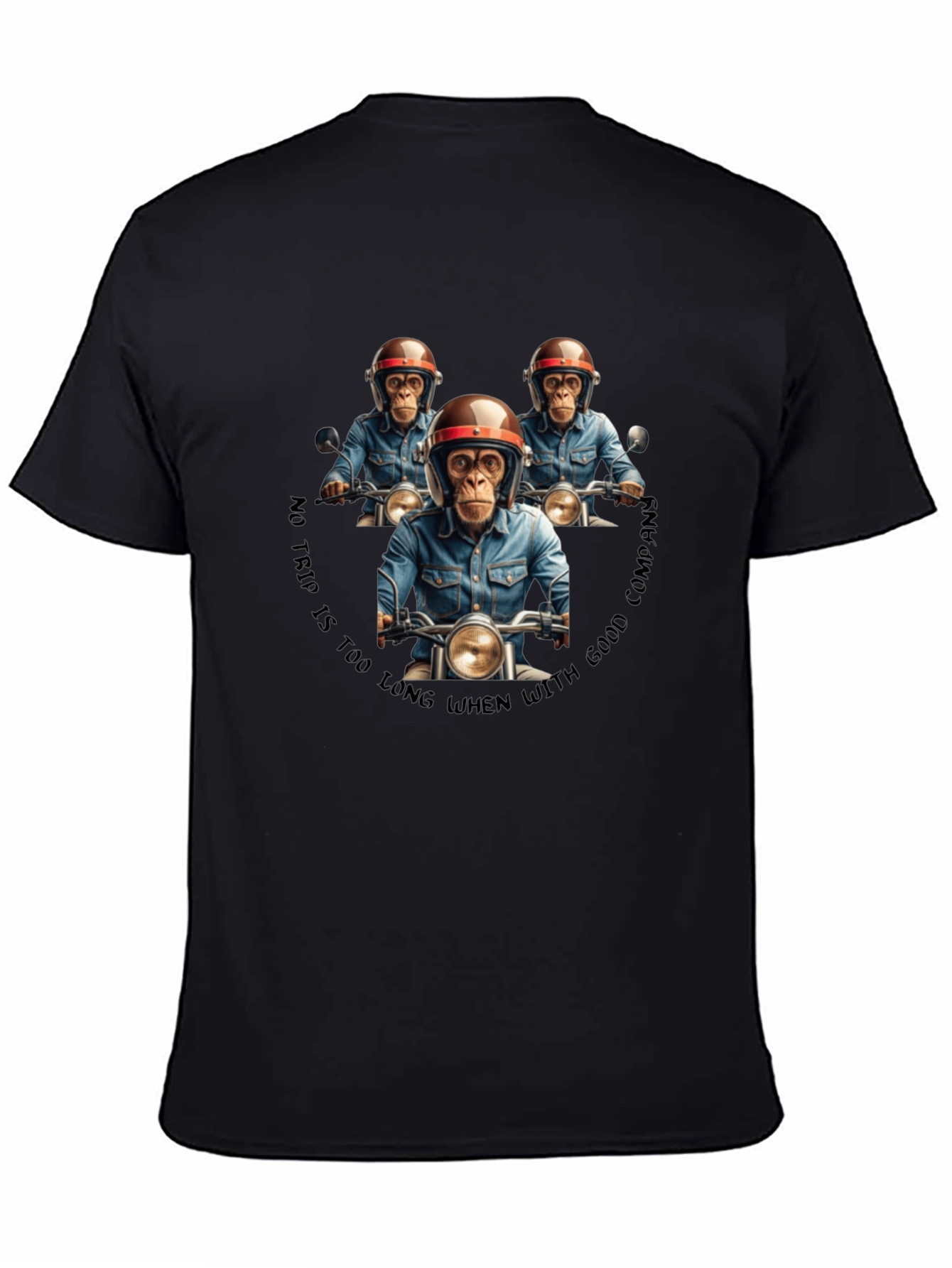 Monkey Motorcycle Club Graphic T-Shirt