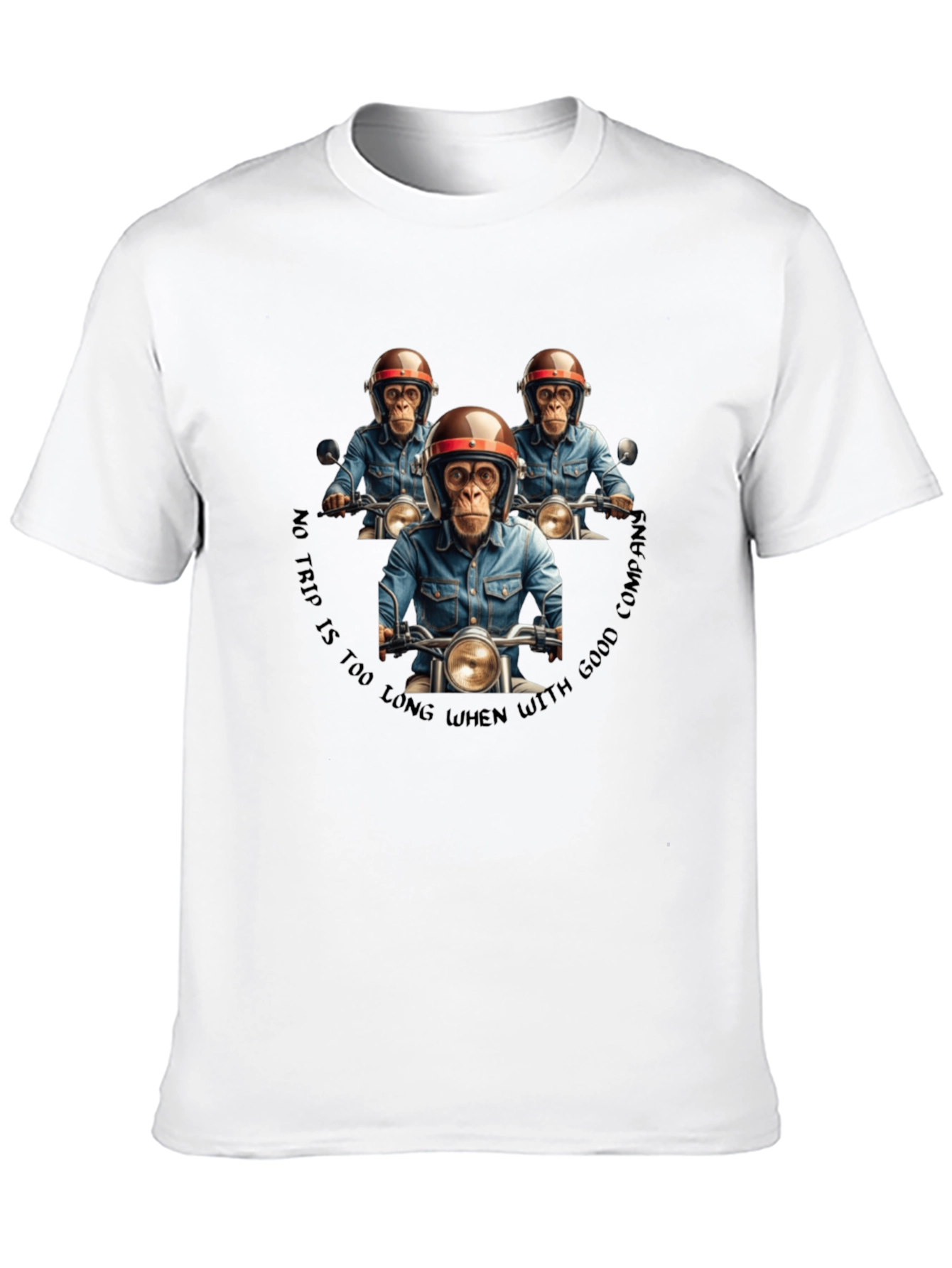Monkey Motorcycle Club Graphic T-Shirt