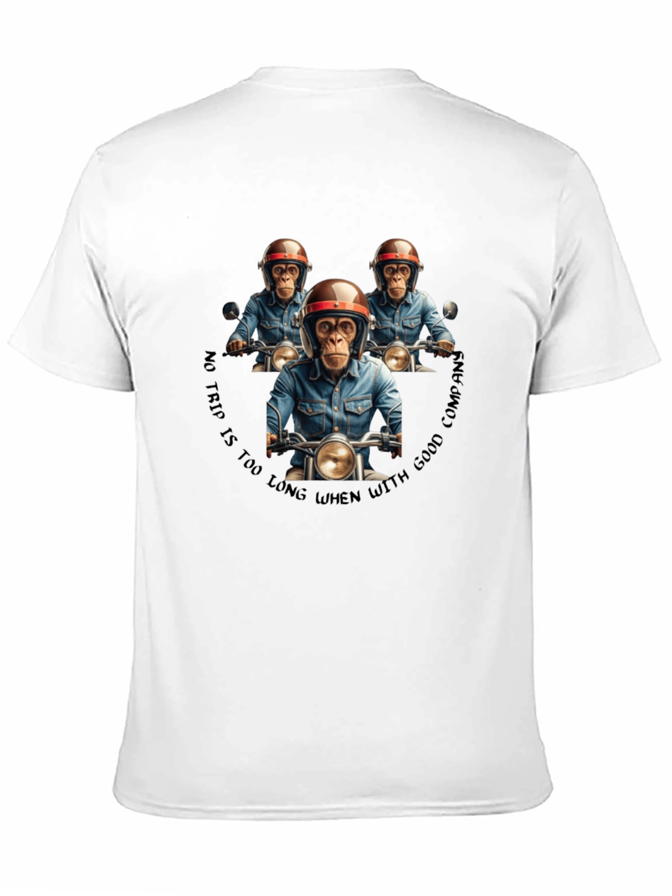 Monkey Motorcycle Club Graphic T-Shirt