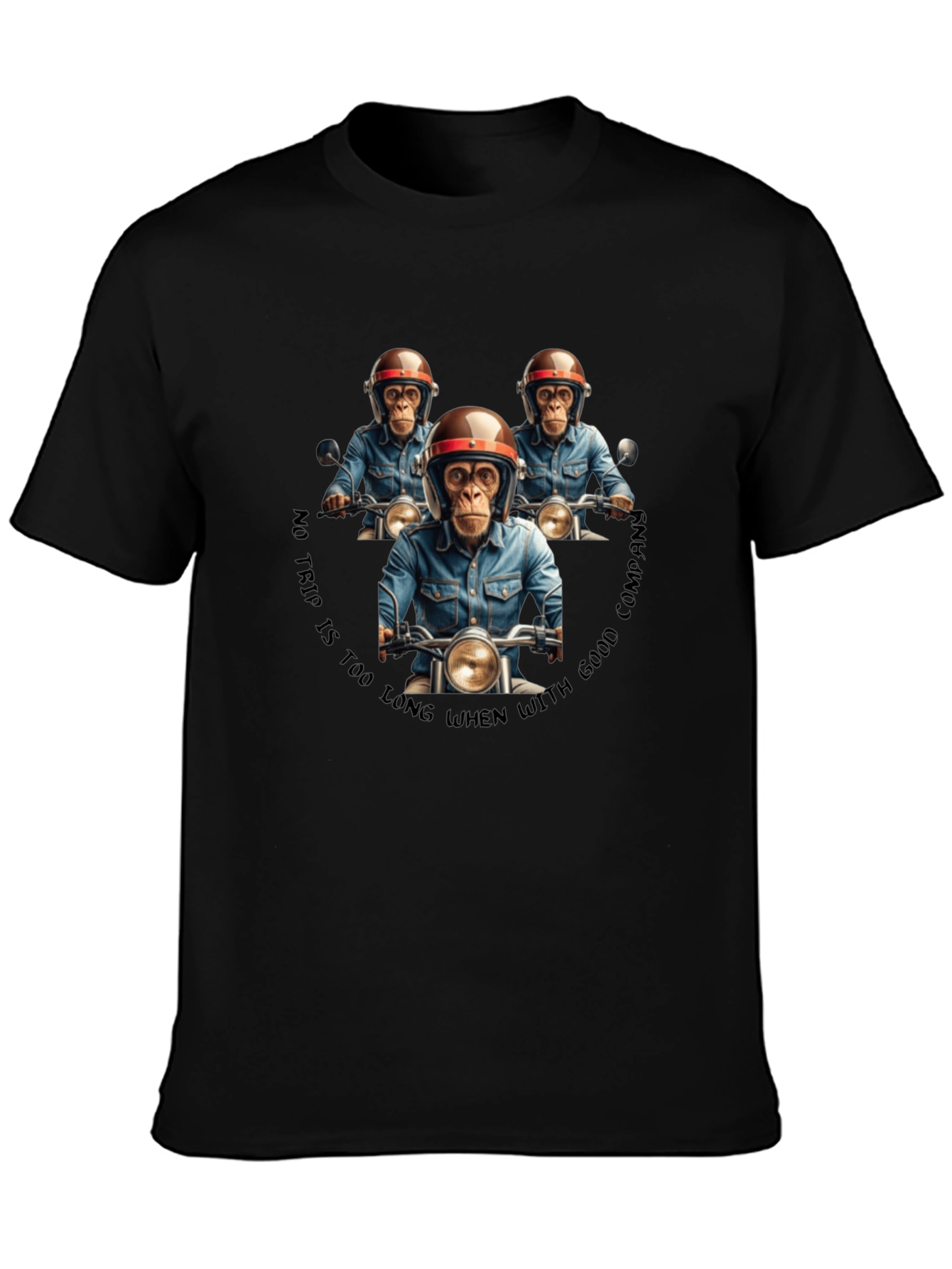 Monkey Motorcycle Club Graphic T-Shirt