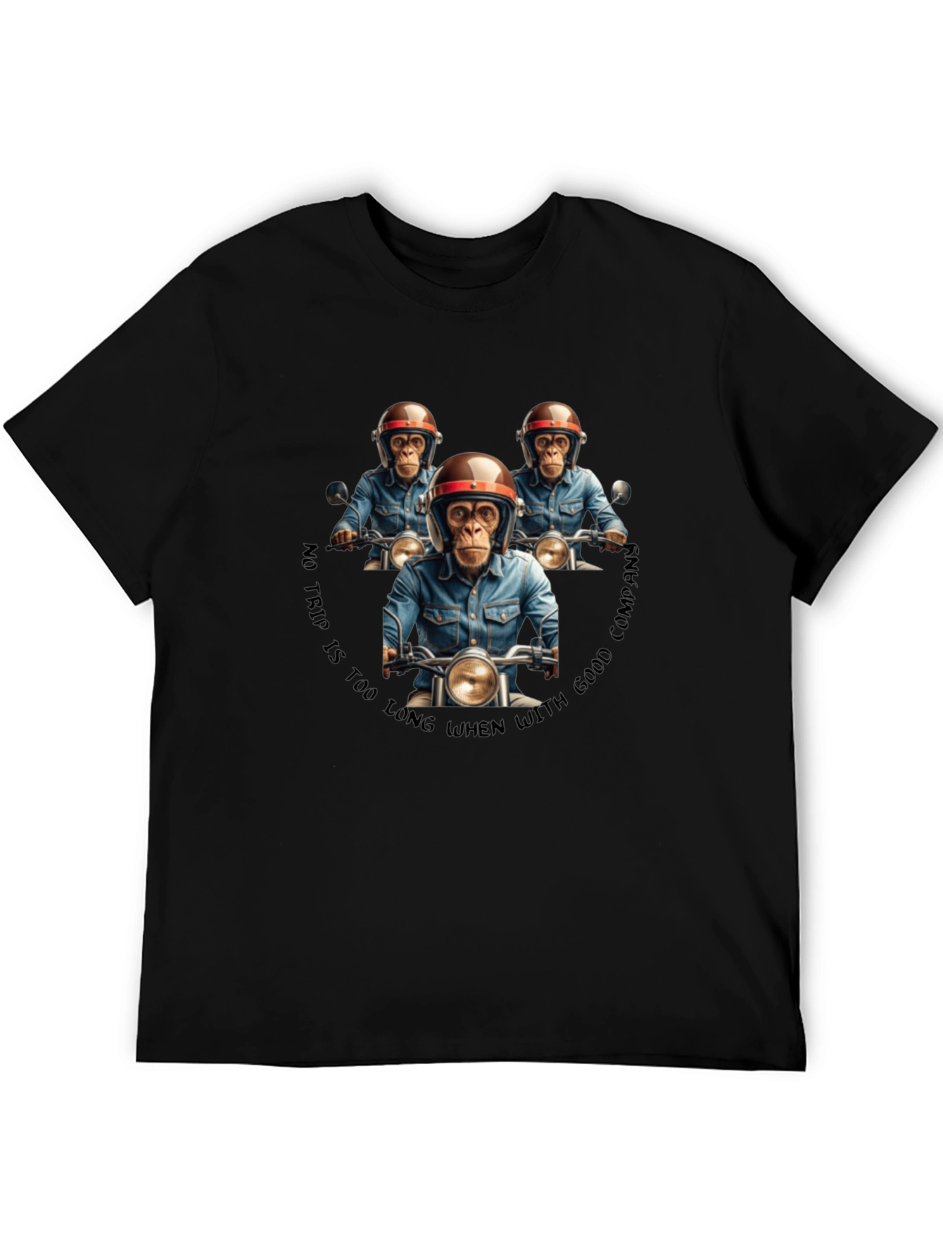 Monkey Motorcycle Club Graphic T-Shirt