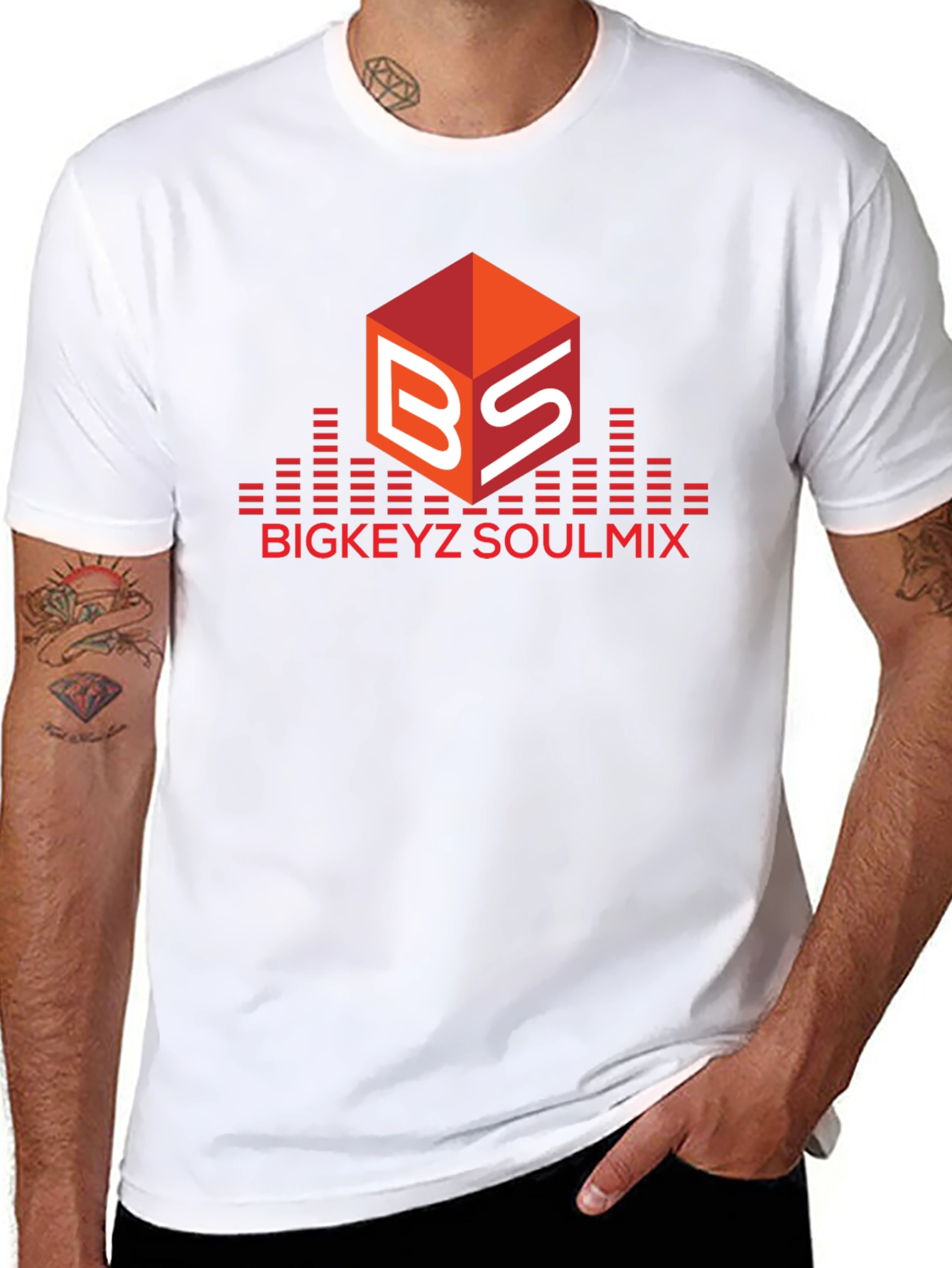 Bigkeyz Soulmix Graphic Tee - Black T-Shirt