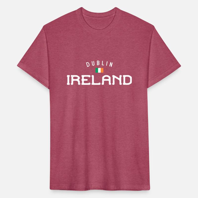 Dublin Ireland With Distressed Irish